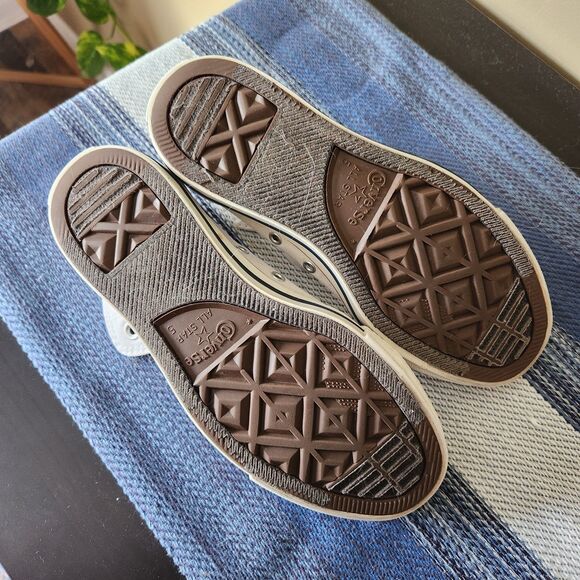 Converse Chuck Taylor All Star M7650 Optic White Unisex High Top W7 M5 - Picture 9 of 10